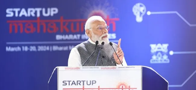 “देश में 45 प्रतिशत से अधिक स्टार्ट-अप महिलाओं के नेतृत्व वाले हैं”- पीएम मोदी