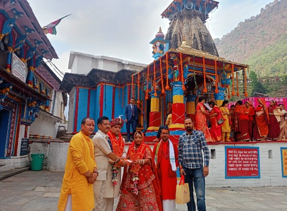 श्री त्रियुगीनारायण के बाद उषा- अनिरूद्ध विवाह मंडप भी बना वेडिंग डेस्टिनेशन