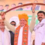 मुख्यमंत्री धामी ने रोहतक से भाजपा प्रत्याशी अरविंद कुमार शर्मा के पक्ष में की मतदान की अपील