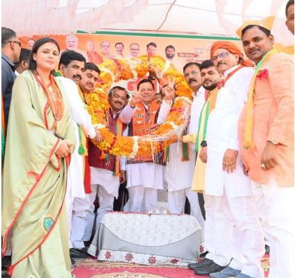 कांग्रेस पार्टी के शासन के कारण घटी हिन्दू आबादी- मुख्यमंत्री धामी