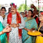 संस्कृति मंत्री महाराज ने लोकपर्व ‘हरेला’ पर किया वृक्षारोपण