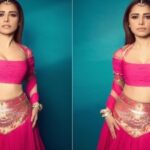 स्टाइलिश पिंक लहंगे में नुसरत भरूचा ने बिखेरा जलवा, गॉर्जियस अवतार ने बढ़ाया इंटरनेट का तापमान