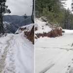 चारों धामों में हुई सीजन की पहली बर्फबारी, निचले इलाकों में बारिश होने से बढ़ी ठंड