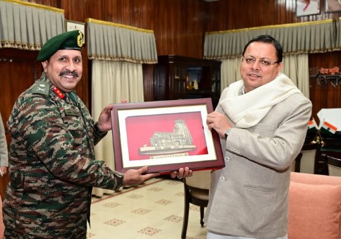 मुख्यमंत्री धामी से मिले मेजर जनरल मनोज तिवारी, अग्निपथ योजना को लेकर हुई विस्तृत चर्चा