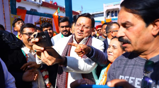 कांग्रेस शासनकाल में ठप हुआ कोटद्वार नगर का विकास- सीएम धामी