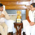 सीएम धामी ने केंद्रीय खेल मंत्री को राष्ट्रीय खेलों की तैयारी का दिया अपडेट