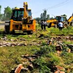 चार बीघा में चल रहे अवैध निर्माण को हरिद्वार रूड़की विकास प्राधिकरण ने किया ध्वस्त 