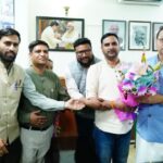 मुख्यमंत्री धामी से उपनल कर्मचारी संगठन के पदाधिकारियों ने की भेंट