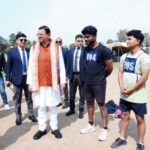 सीएम ने पुलिस कांस्टेबल भर्ती प्रक्रिया का किया निरीक्षण 