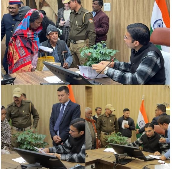 सीएम की जनमानस प्रथम के मंत्र को सार्थक करता जिला प्रशासन, प्रत्येक जनता दर्शन में जनमानस का बढ़ता विश्वास