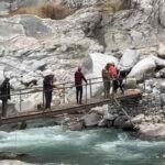 हेमकुंड साहिब जाने वाले अस्थायी पुल का निर्माण सफलतापूर्वक हुआ पूरा