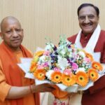 उत्तराखंड के पूर्व मुख्यमंत्री डॉ. रमेश पोखरियाल निशंक ने मुख्यमंत्री योगी से की शिष्टाचार भेंट