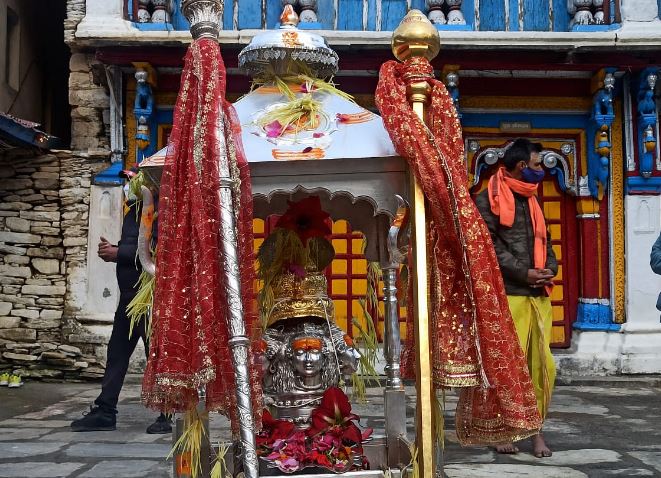 फाटा पहुंची भगवान केदारनाथ की उत्सव डोली, आज गौरीकुंड में होगा गौरी माई से पावन मिलन