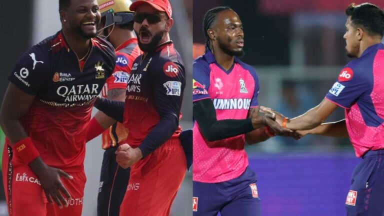 आईपीएल 2025– रॉयल चैलेंजर्स बेंगलुरु और राजस्थान रॉयल्स के बीच मुकाबला आज