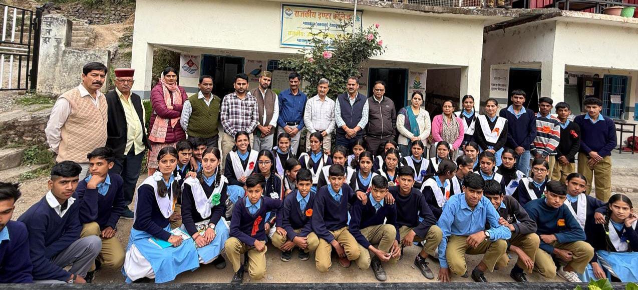 ग्वासापुल में करियर काउंसलिंग का आयोजन: नशे से दूर रहे, पढ़ाई पर ध्यान दें छात्र