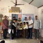 कोटी कॉलोनी में मेधावी छात्रों को जेबीपी फाउंडेशन ने बांटी 32 हजार की प्रोत्साहन राशि