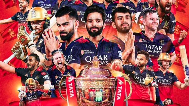 आईपीएल 2025- रॉयल चैलेंजर्स बेंगलुरु ने पंजाब किंग्स को हराकर खिताब किया अपने नाम 